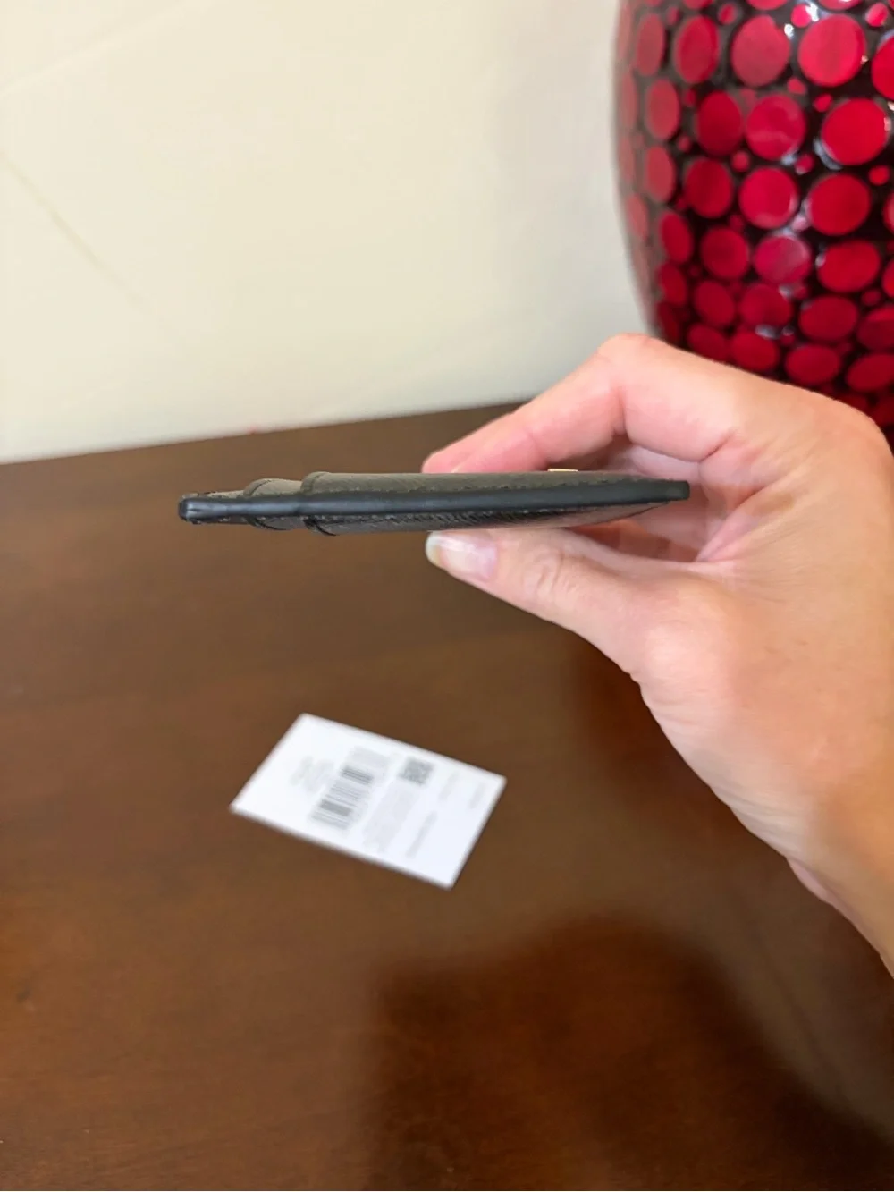 kate spade Black Small Slim Card Holder